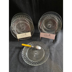 Lot de 6 assiettes dessert...