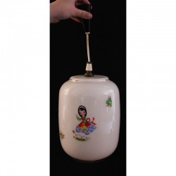 LUMINAIRE lustre OPALINE...