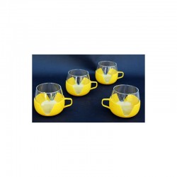 TASSE NEGRITA MELITA JAUNE