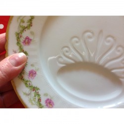 ASSIETTE PORCELAINE LIMOGES