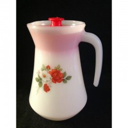 BROC À CAFÉ CAFETIÈRE ROSES...