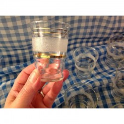 LOT 6 VERRES "FIFTIES"