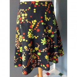 JUPE PATINEUSE "POWER FLOWER"