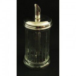 SUCRIER EN VERRE ET INOX