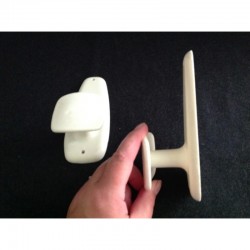 LOT DE 2 PATÈRES BLANCHES SYLA