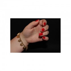 BRACELET CHIEN AGATHA DORÉ