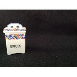 Petit pot faïence "Epices"