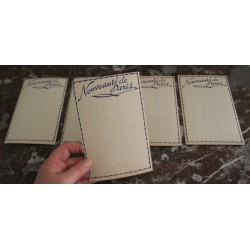Carton "Nouveautés de Paris"