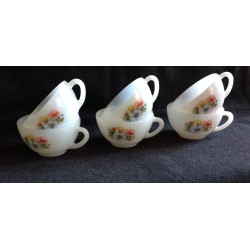 Lot 6 tasses café Arcopal -...