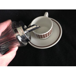 Sucrier verseur - verre & Inox