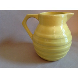 Pichet cruche "Orchies" jaune