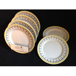 Vendu - LOT DE 6 ASSIETTES...
