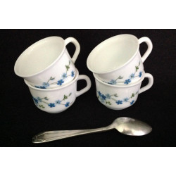Ensemble 4 tasses café...