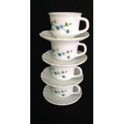 Ensemble 4 tasses+...