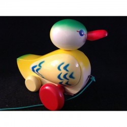 JOUET BOIS À TIRER "CANARD"...