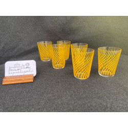 Vendu - Lot 6 verres...